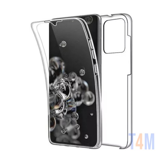 Funda de Silicona 360º para Samsung Galaxy S20 Ultra Transparente